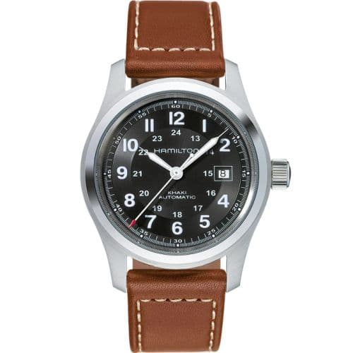 Hamilton Khaki Field Automatic Stainless Steel / Black