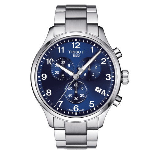 Tissot Chrono XL Classic Stainless Steel / Blue / Bracelet