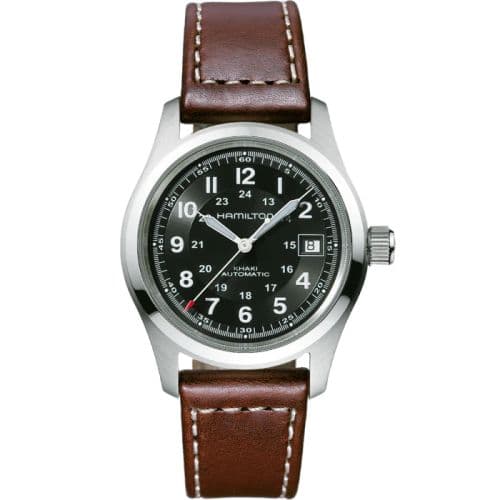 Hamilton Khaki Field Automatic 38 Stainless Steel / Black