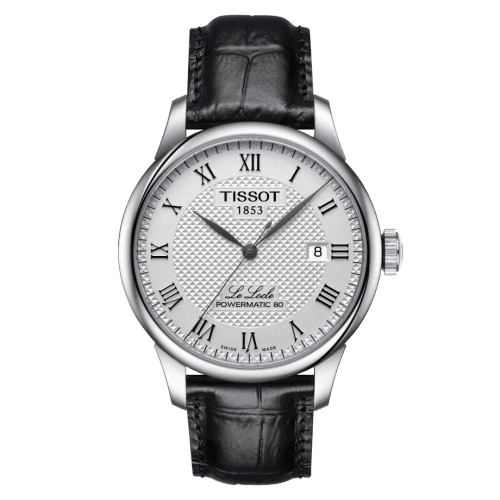 Tissot Le Locle Powermatic 80 39.3 Stainless Steel / Silver / Strap