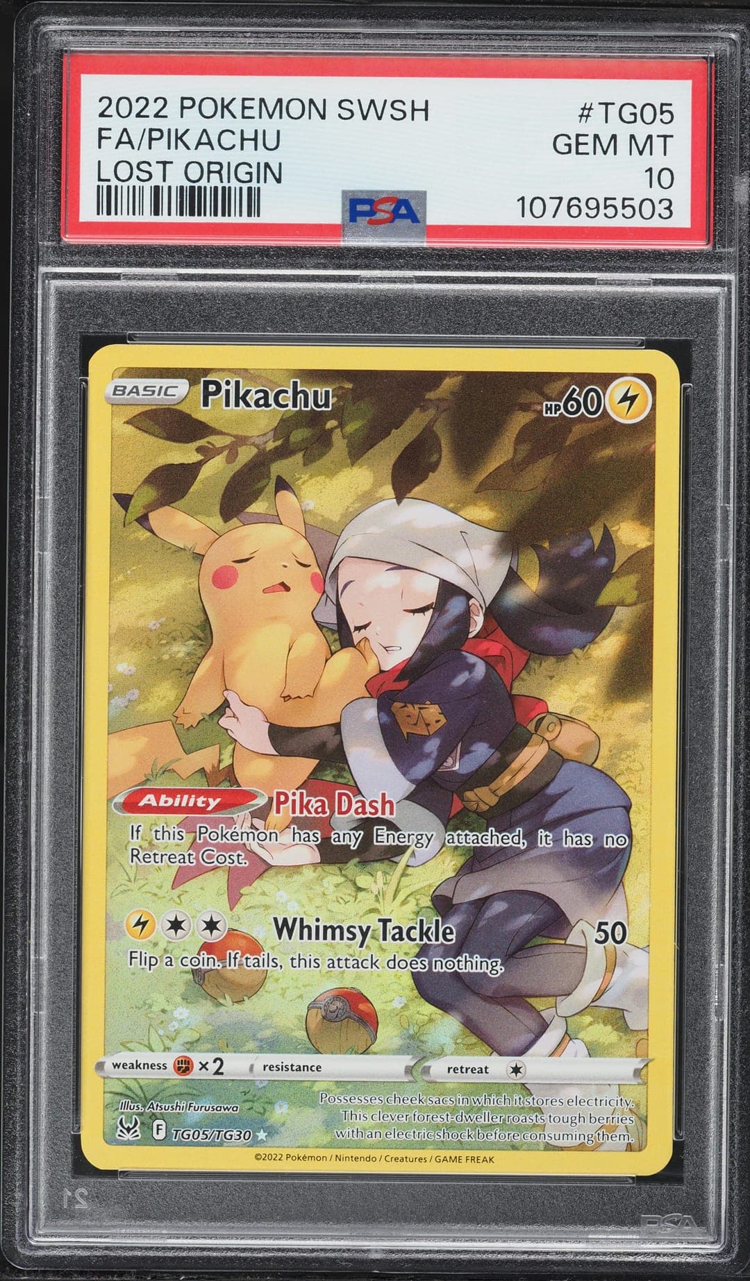 FA/PIKACHU — PSA GEM MT 10