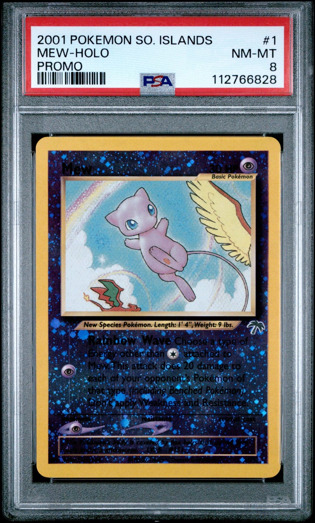 MEW-HOLO — PSA NM-MT 8
