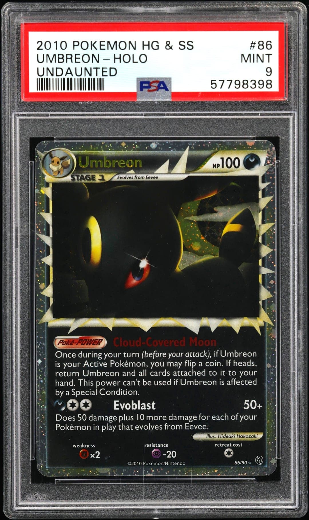 UMBREON-HOLO — PSA MINT 9