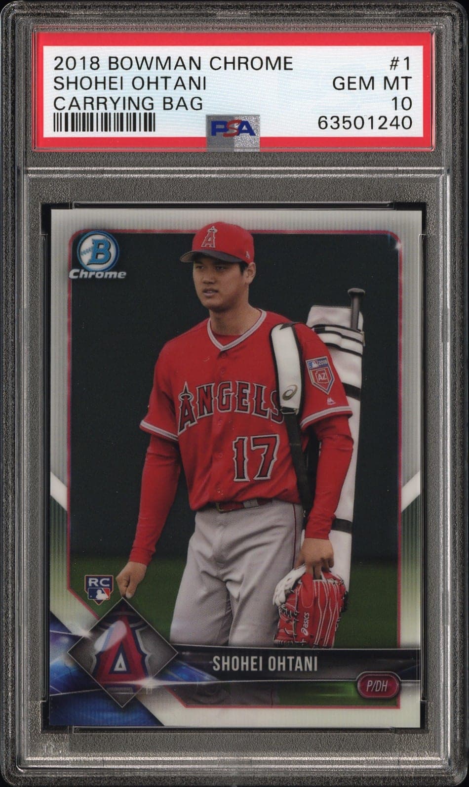 SHOHEI OHTANI — SP — PSA GEM MT 10