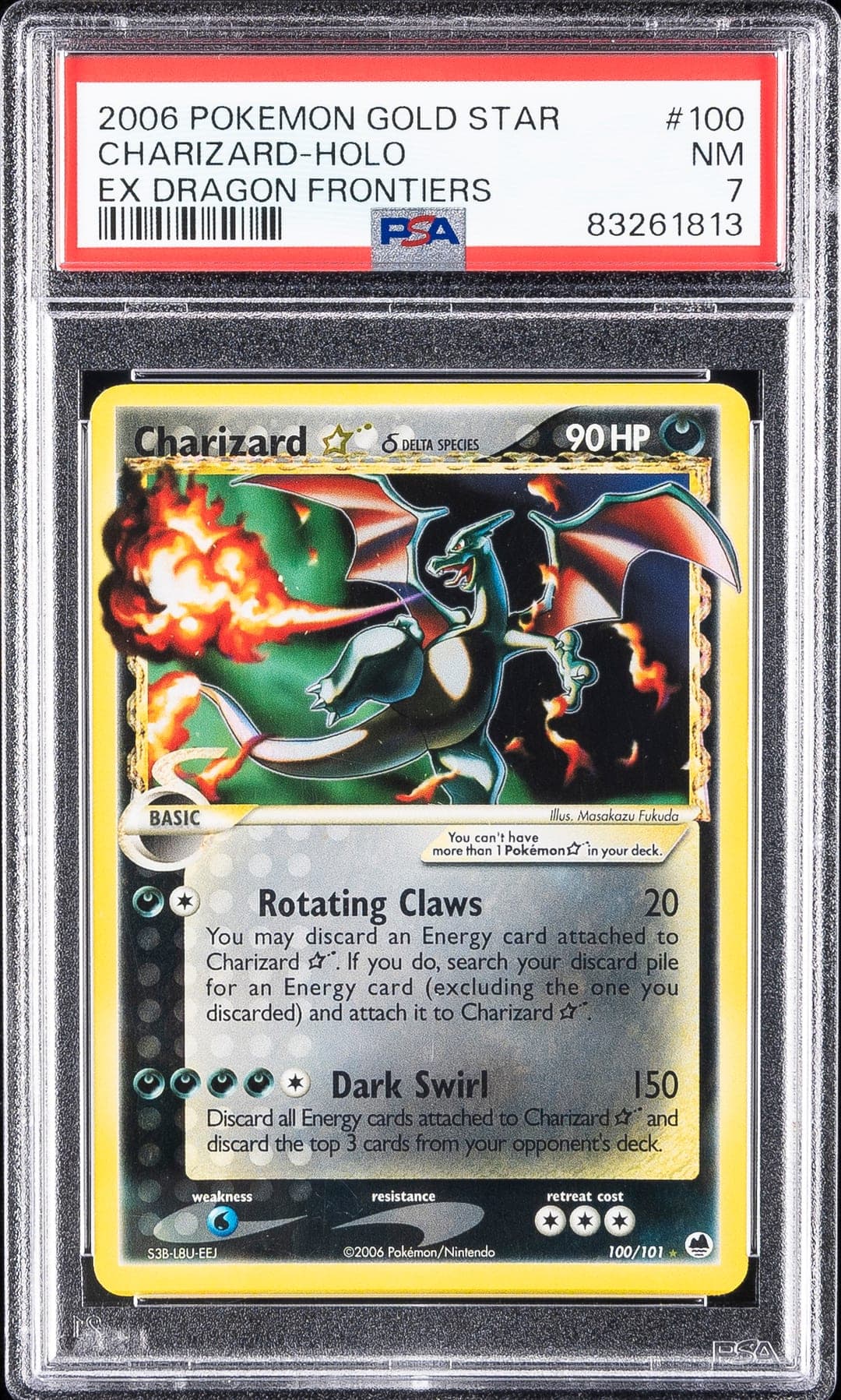 CHARIZARD-HOLO — PSA NM 7
