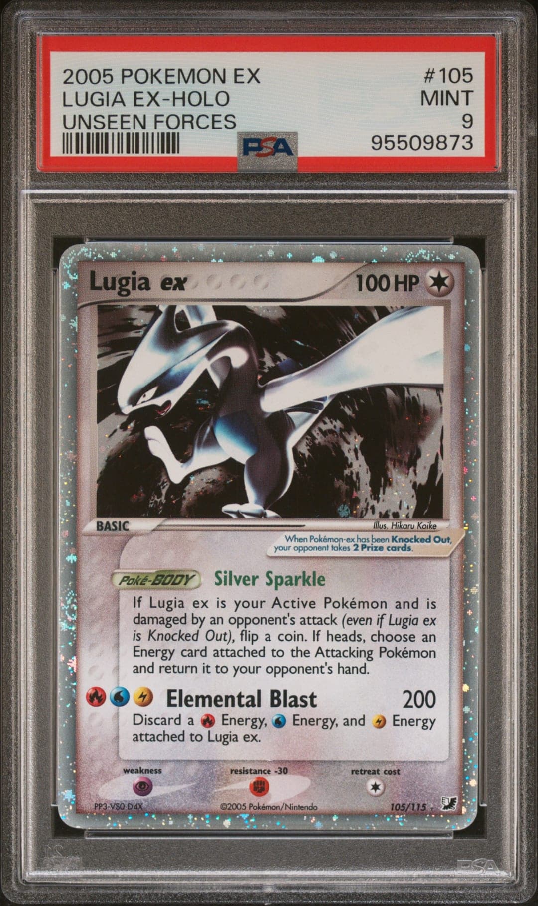 LUGIA EX-HOLO — PSA MINT 9