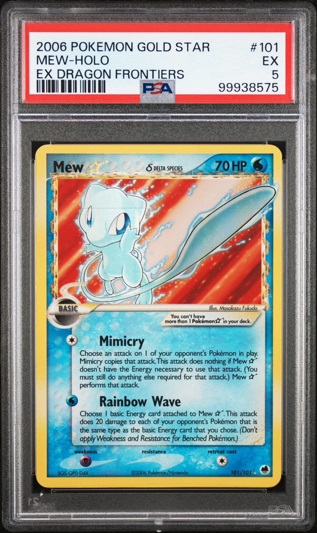 MEW-HOLO — PSA EX 5