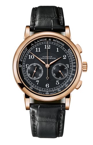 A. Lange & Söhne 1815 Chronograph Pink Gold / Black / Pulsometer