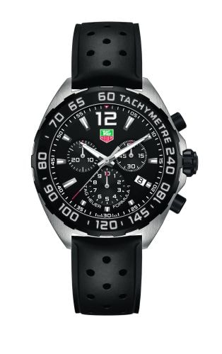 TAG Heuer Formula 1 Chronograph Quartz 43 Stainless Steel / Black / Rubber