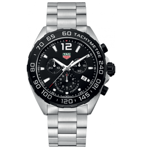 TAG Heuer Formula 1 Chronograph Quartz Stainless Steel / Black / Bracelet