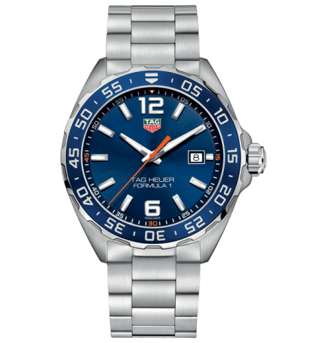 TAG Heuer Formula 1 Quartz 43 Stainless Steel / Blue / Bracelet