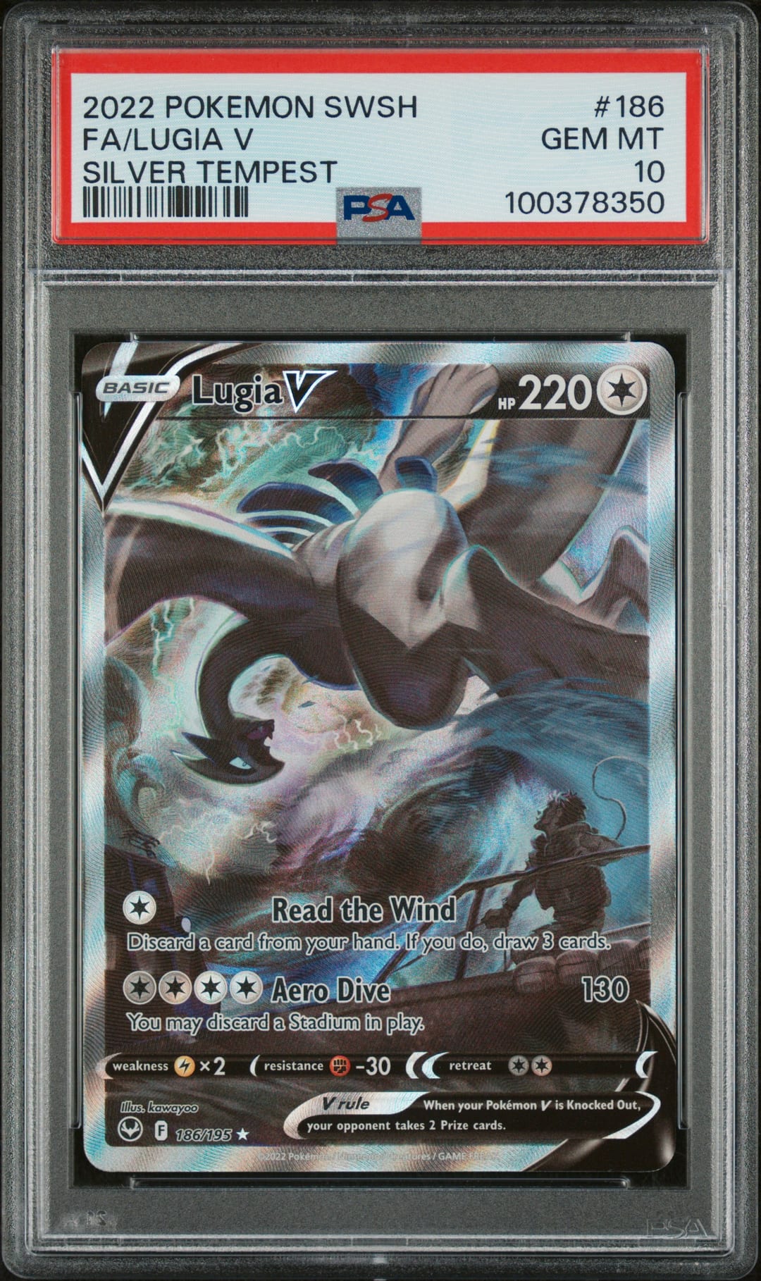 FA/LUGIA V — PSA GEM MT 10