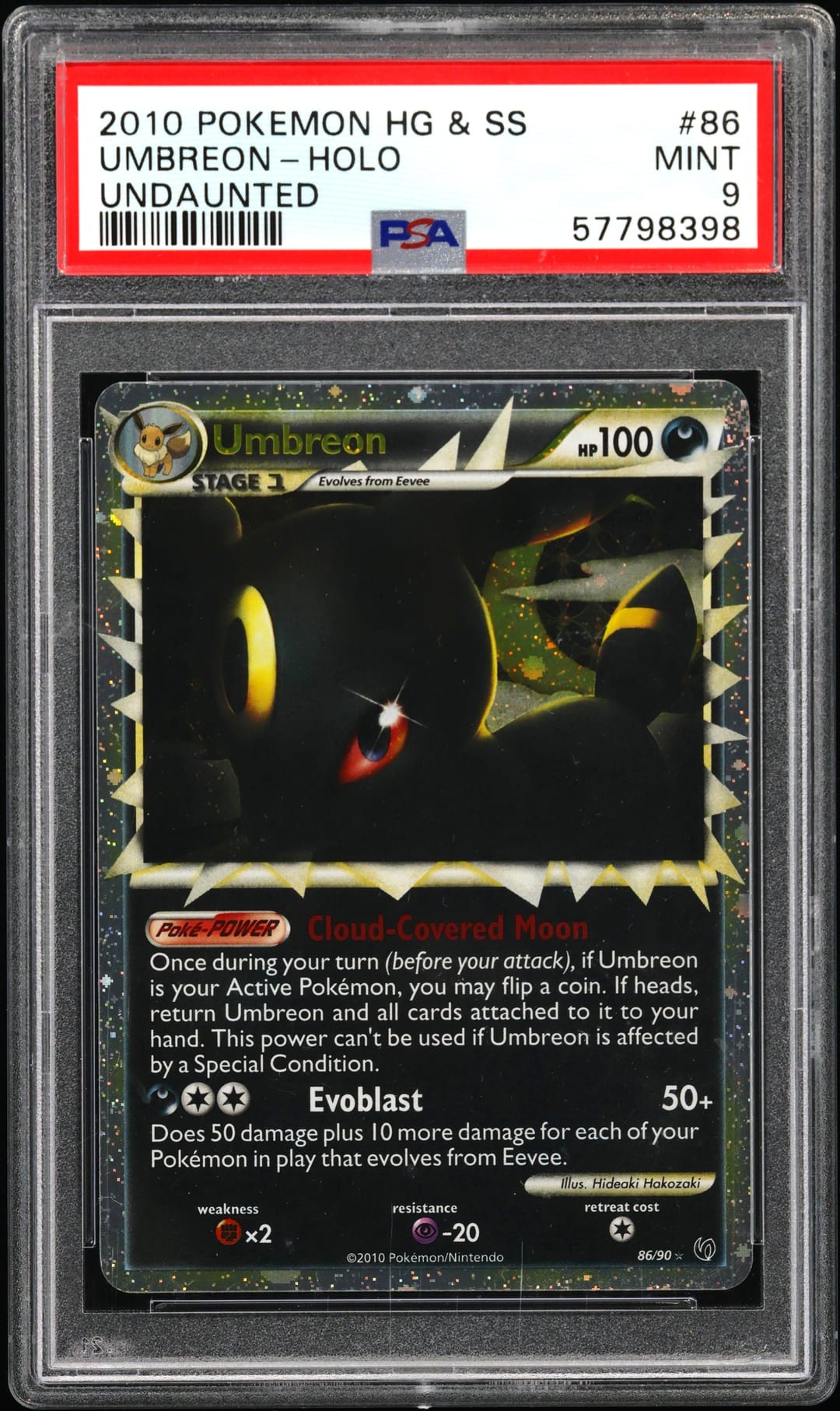 UMBREON-HOLO — PSA MINT 9