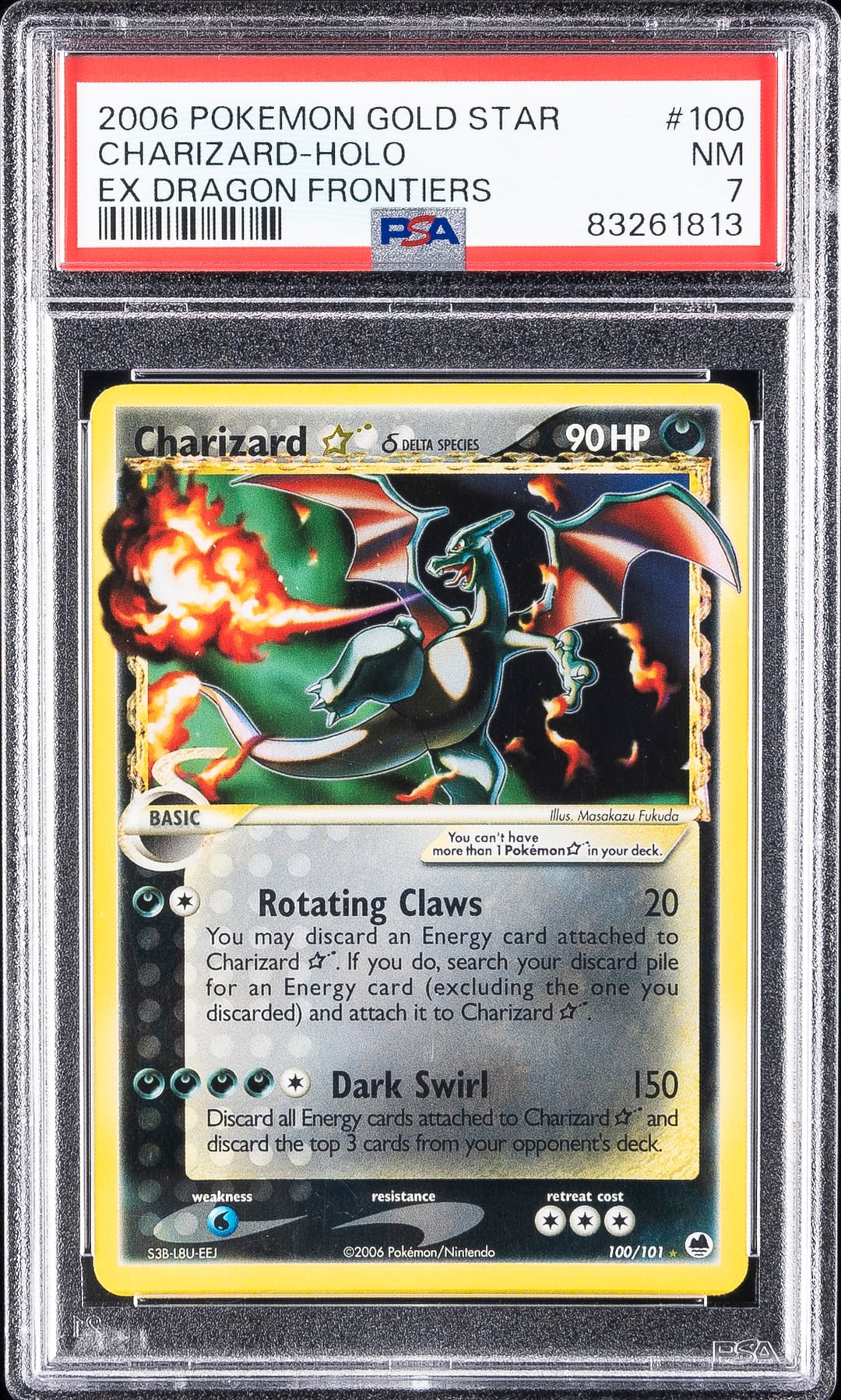 CHARIZARD-HOLO — PSA NM 7