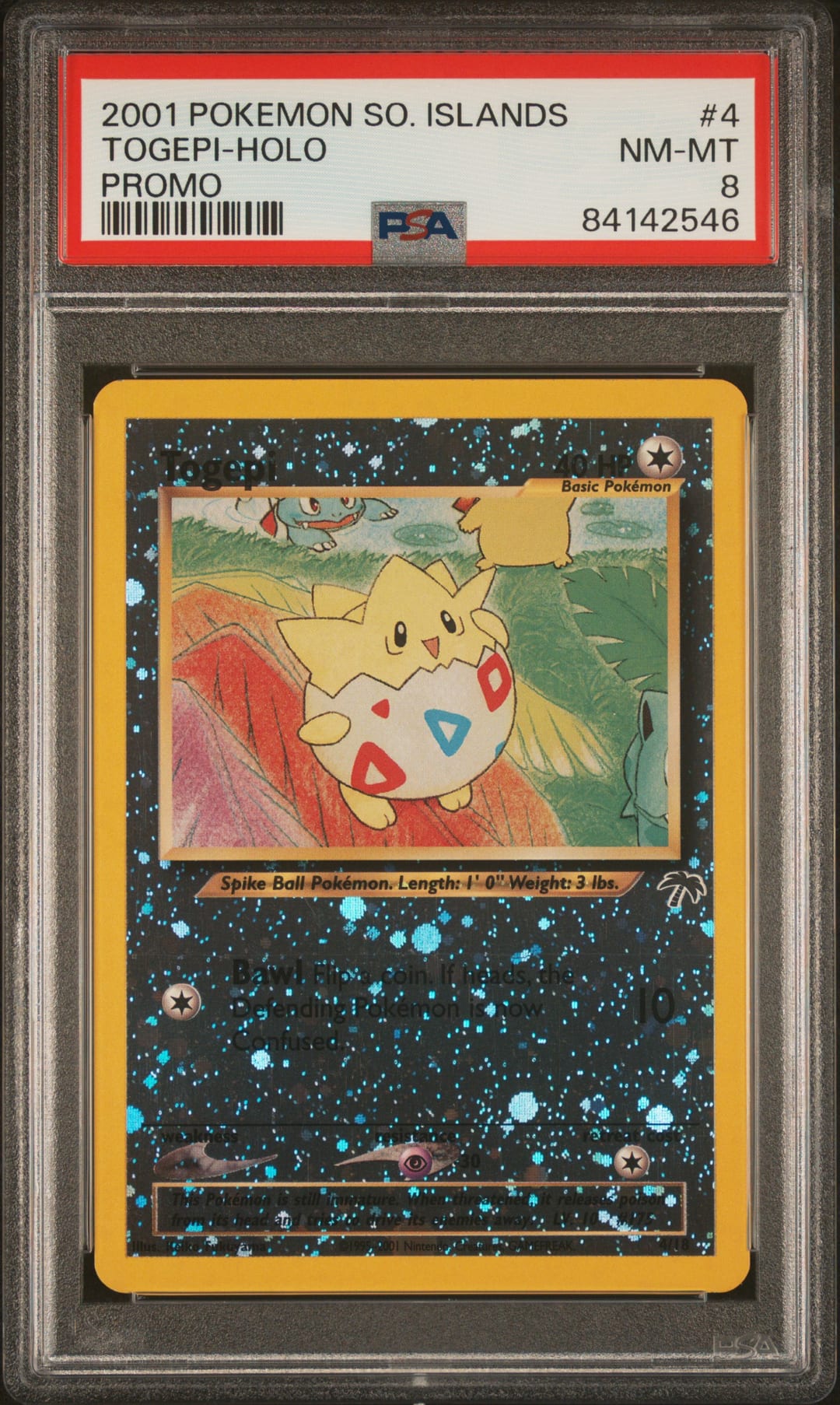 TOGEPI-HOLO — PSA NM-MT 8