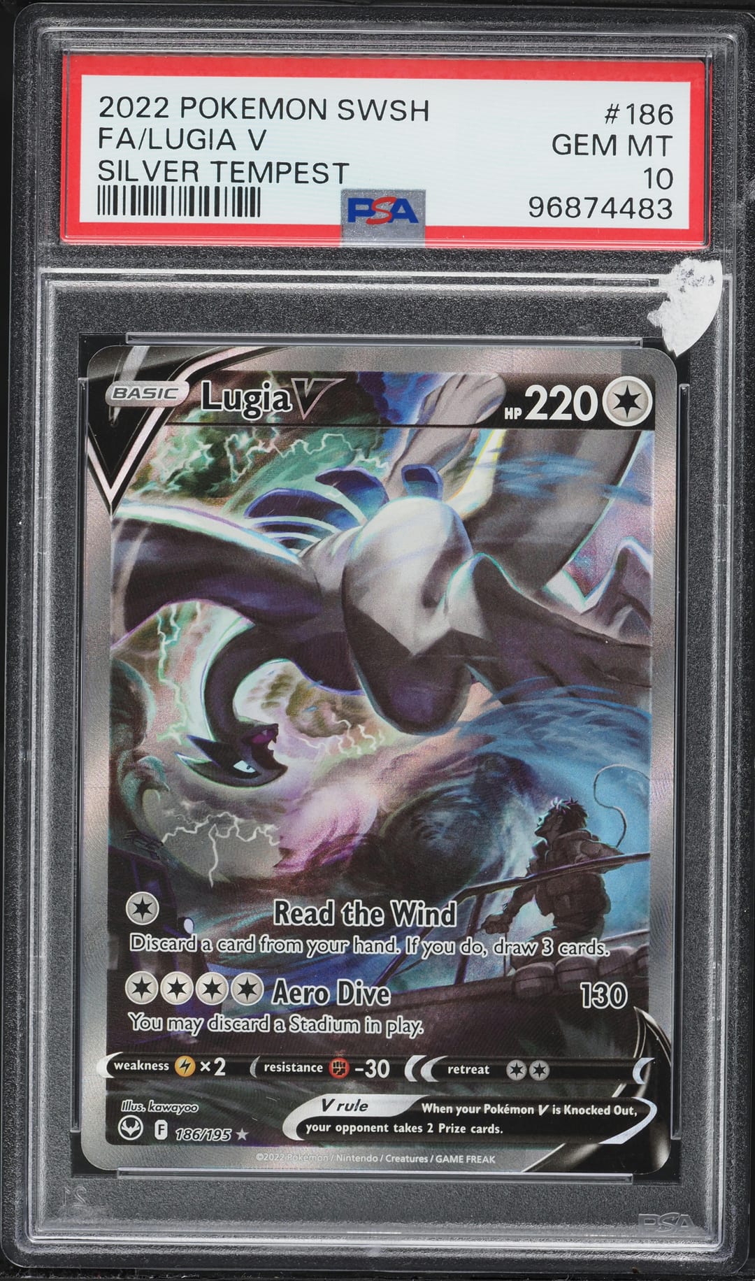 FA/LUGIA V — PSA GEM MT 10